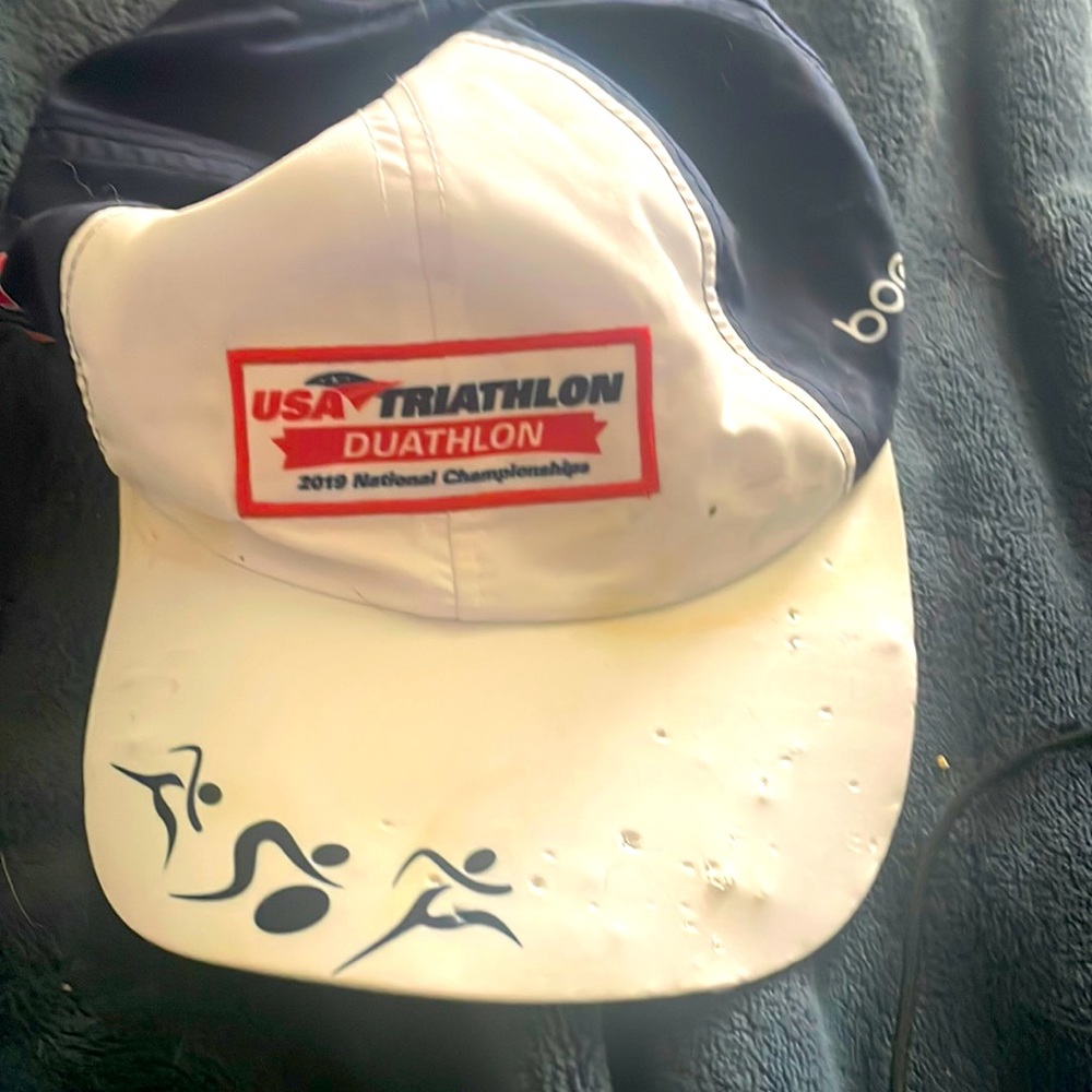 Team USA USA triathlon national championships 2019 running hat adjustable